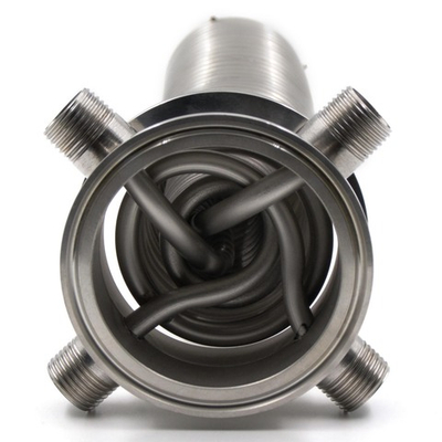 Холодильник димрота двухконтурный, кламп 3 дюйма