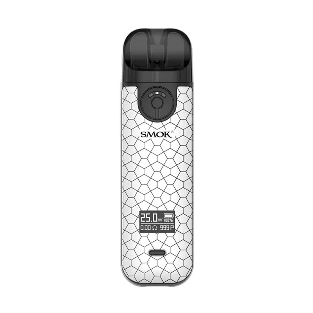 Набор SMOK NOVO 4 800mAh Pod Kit - White Armor Набор SMOK NOVO 4 800mAh Pod Kit - White Armor