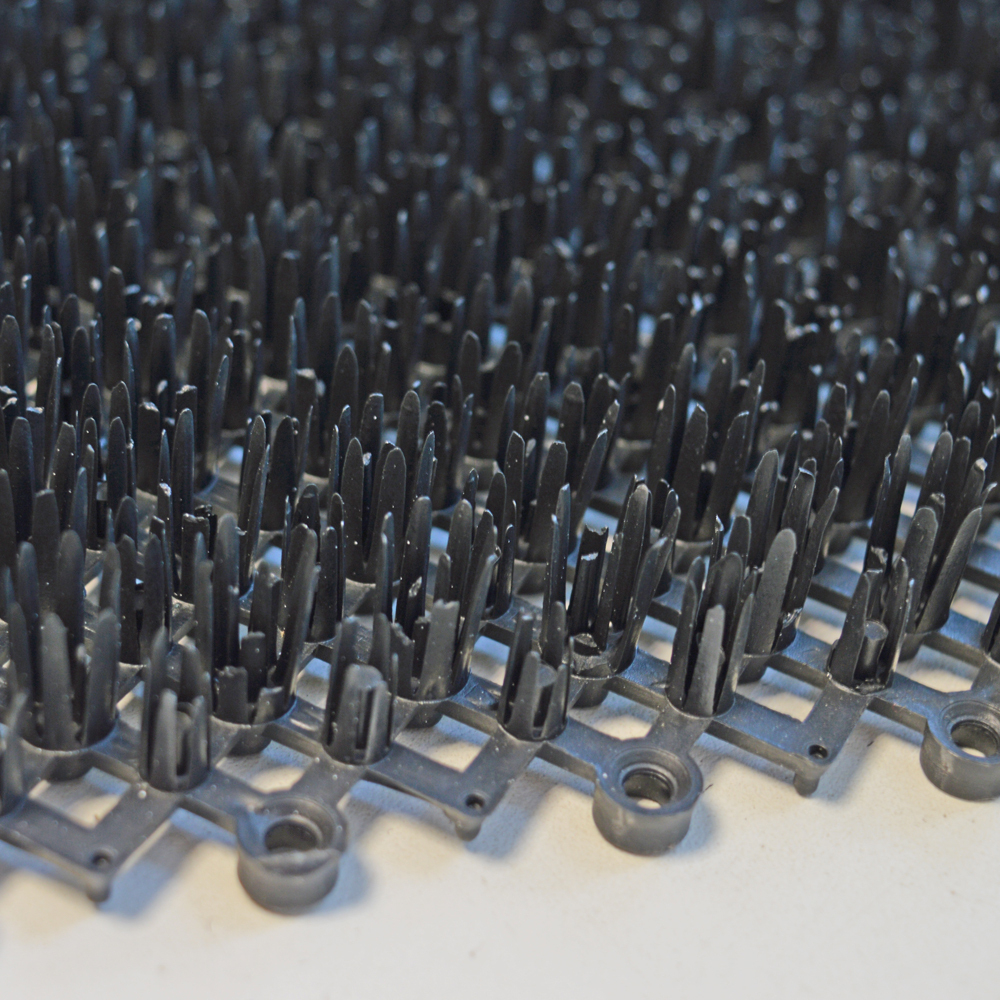 Коврик ТРАВКА 42*56см (черный)