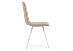 Стул на металлокаркасе Персея velutto 05 / белый