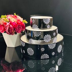 Lenardi 142-080 Набор из 3 салатников 21см,15,5см,10,5см в под.уп.(х8)Фарфор