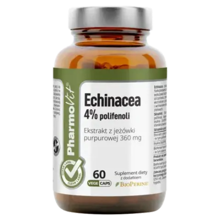 БАД Фармовит Эхинацея 4% полифенолов, 60 капсул
