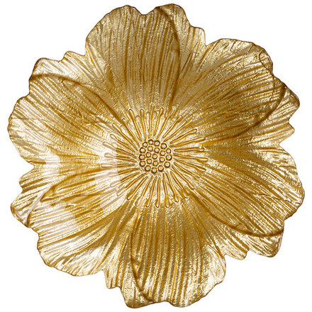 БЛЮДО "GOLDEN FLOWER" 30CM