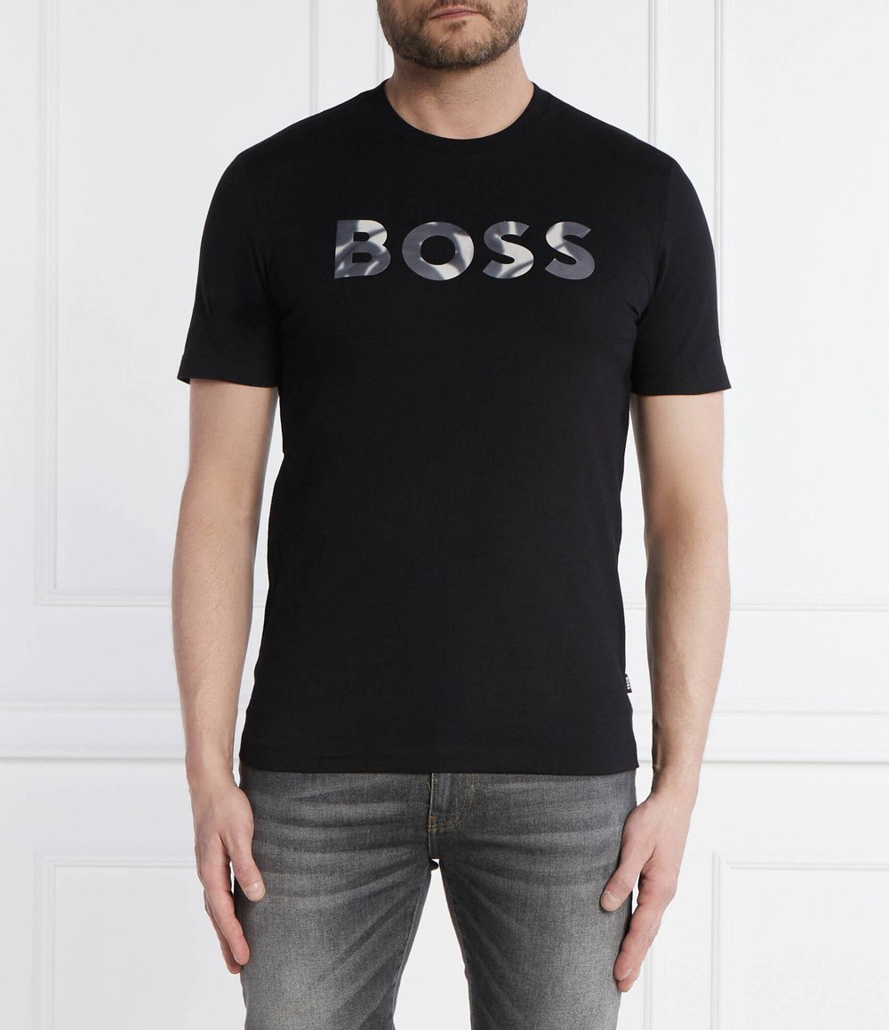 Футболка Thompson BOSS BLACK - черный(50513382)