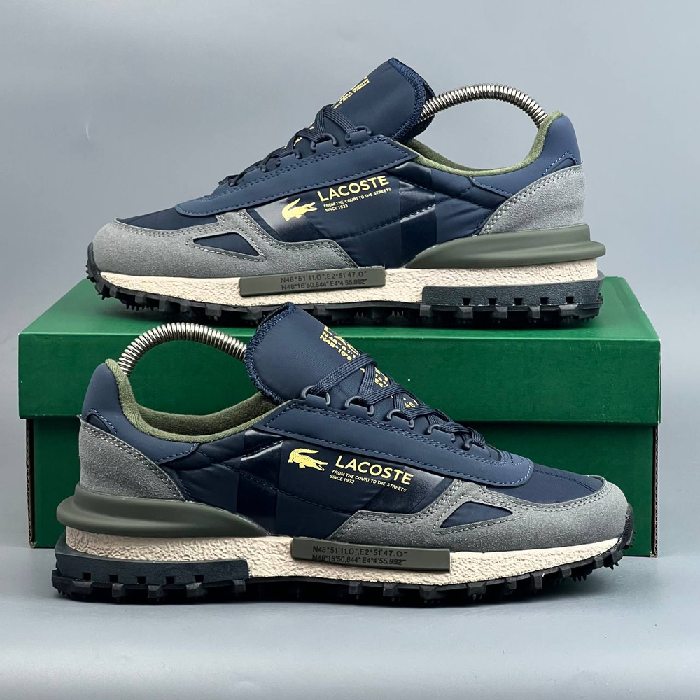 Кроссовки Lacoste Elite Active #501 (син.)