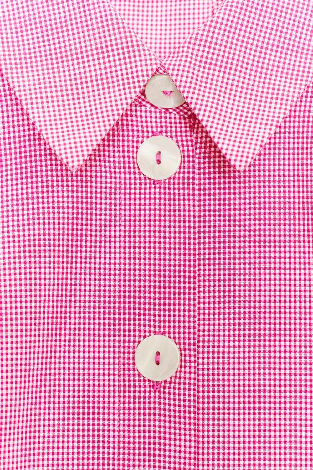 ZARA РУБАШКА С ОБЪЕМНЫМИ РУКАВАМИ, РОЗОВЫЙ/БЕЛЫЙ