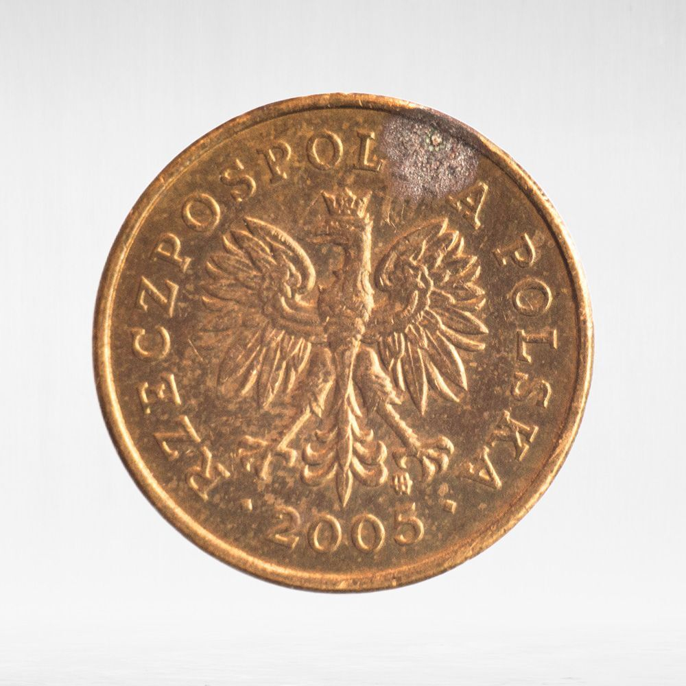 Poland, 2 Grosze, 2005, F
