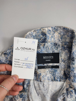 Рубашка Meucci с принтом 50 размер