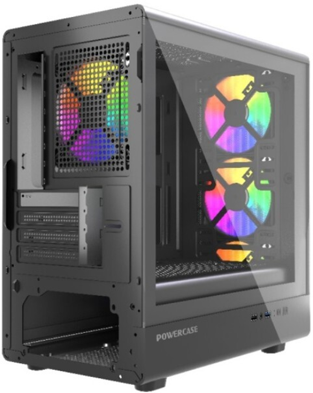 Корпус mATX Powercase Mistral Micro C4B