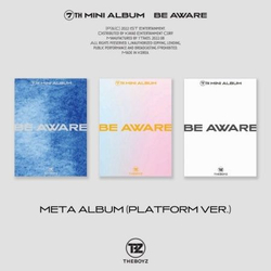 Альбом THE BOYZ - BE AWARE 7th Mini Meta PLATFORM Album RANDOM Version