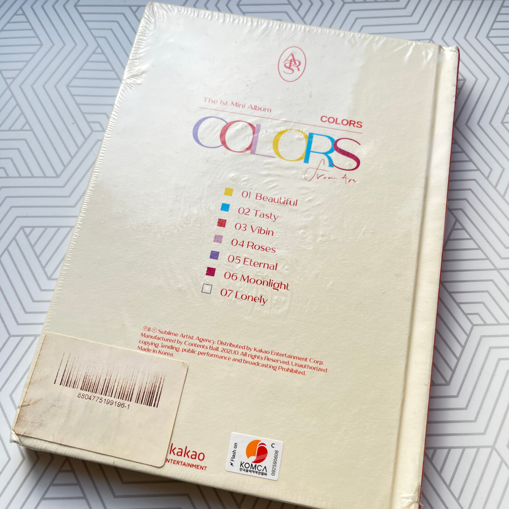 Альбом YOUNGJAE GOT7 - COLORS from Ars (A ver. с дефектом)