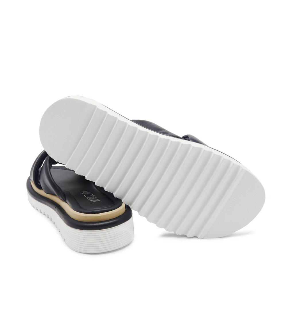 Кожаные шлепанцы Marc Cain - черный(UB SG.14 L22)