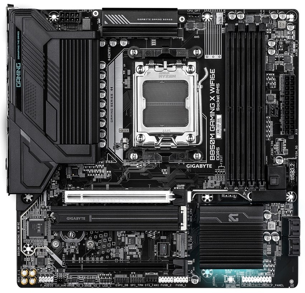 Материнская плата GIGABYTE B850M X WiFi6E REV.1.1 (9MB85MG6-00-G11)