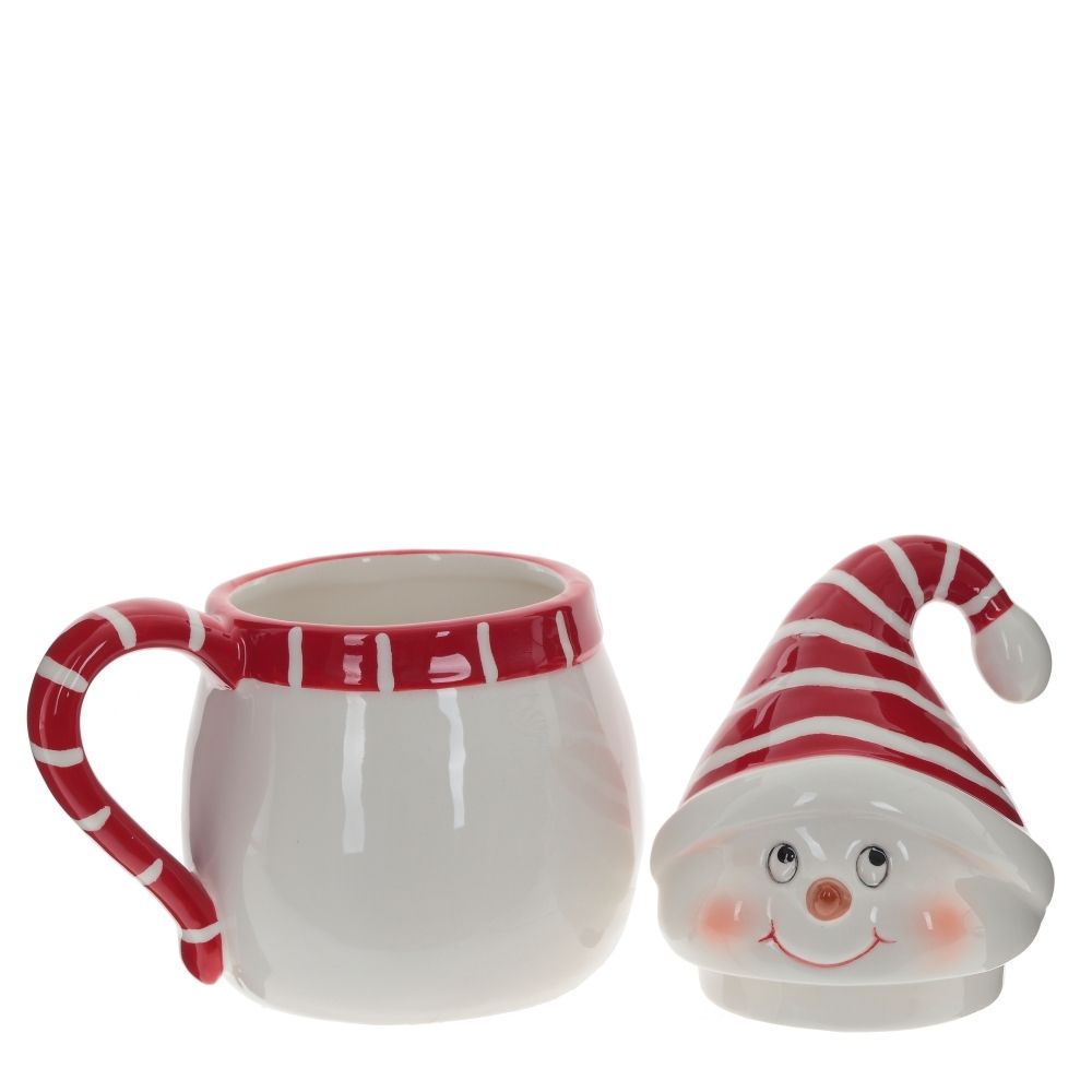 GAEM Кружка "Снеговик", 350 мл, L12,5 W9,5 H16,5 см