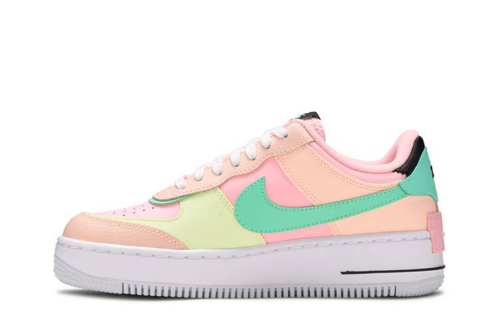 Кроссовки Nike Air Force 1 Low Shadow "Arctic Punch" (Женская размерная сетка)