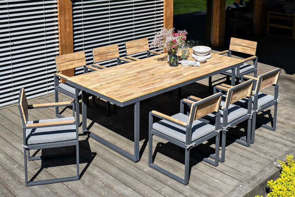 Обеденный стул из алюминия TOPA