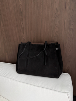 Сумка из натуральной замши