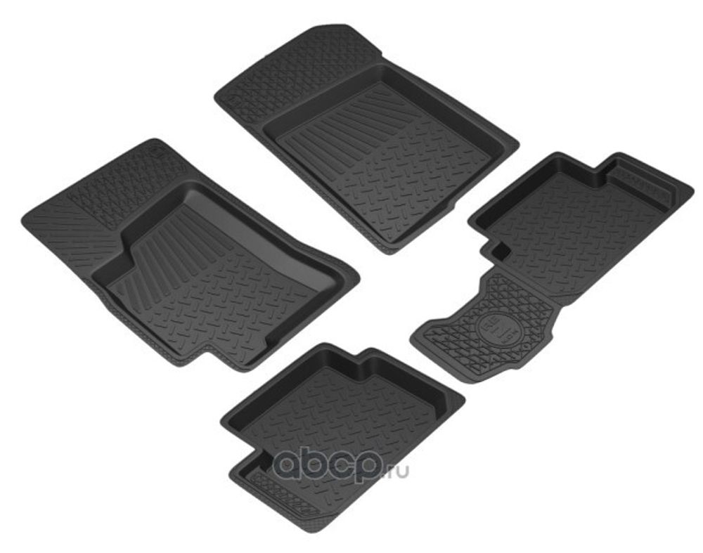 Коврики на пол Chevrolet Lanos с 1996-2009 г. (REZKON)