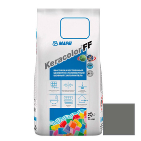 Затирка цементная Mapei Keracolor FF 113 темно-серый 2 кг