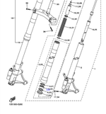 Сальник вилки Yamaha 5VU2314500