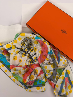 Платок Hermes Tres Grand Apparat