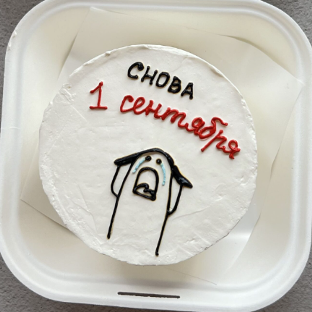БЕНТО-ТОРТЫ — ванильный и шоколадный - практика