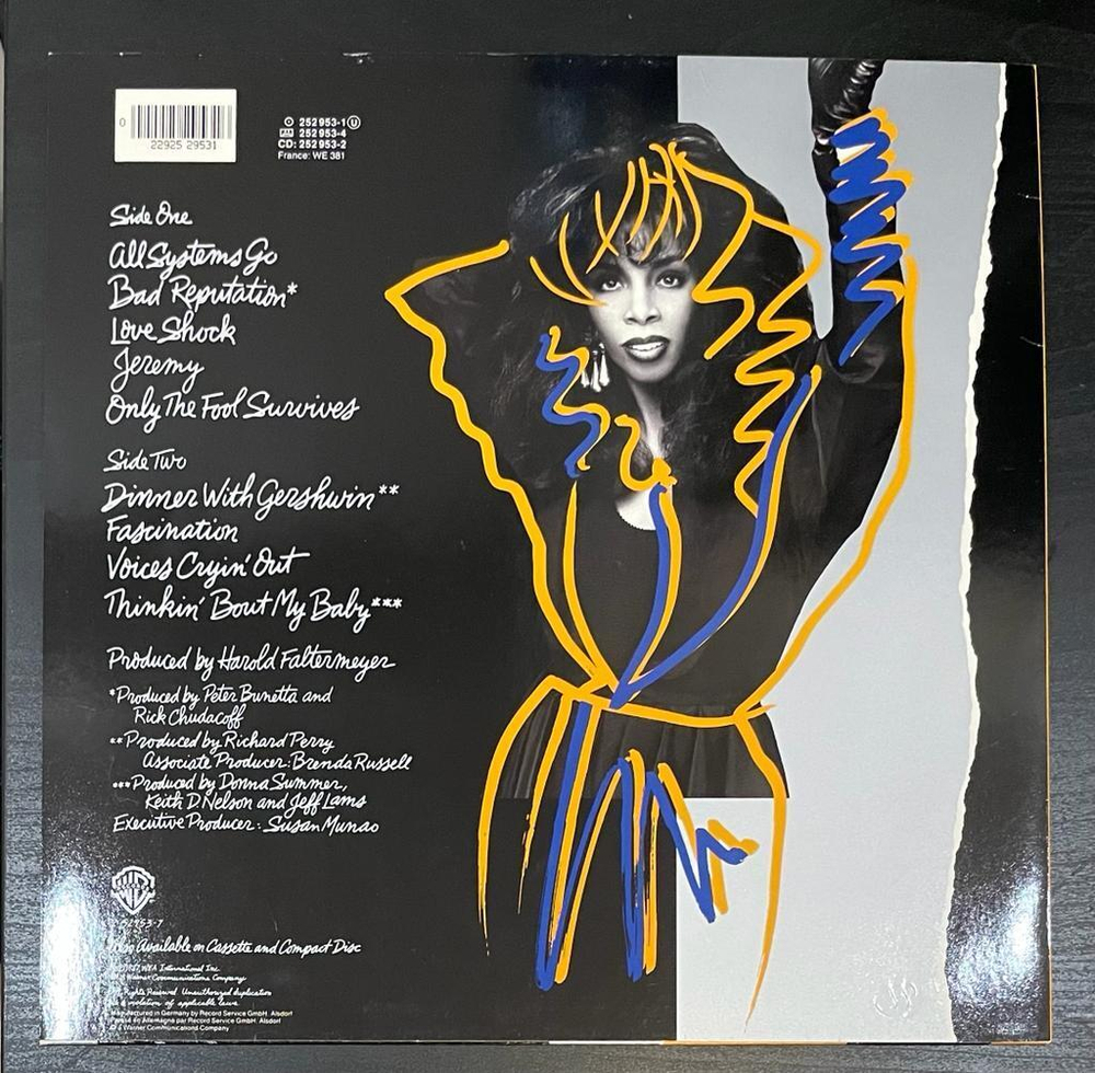 Donna Summer- All Systems Go (Германия 1987г.)