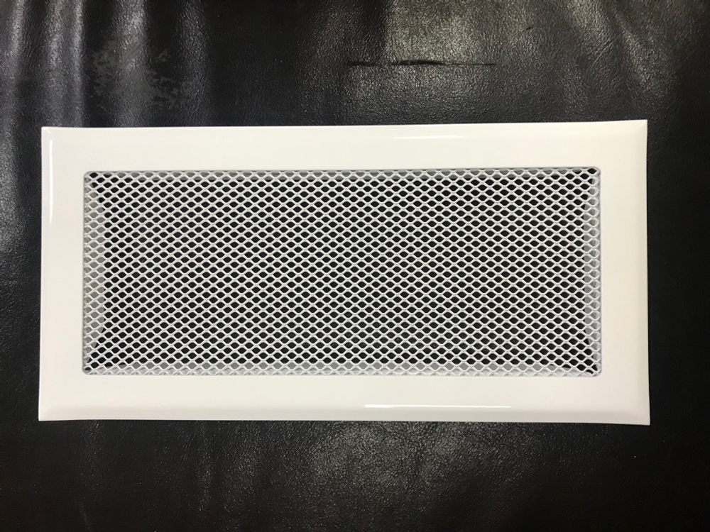 Решетка приточно-вытяжная с фланцем на магнитах 250х80 мм стальная