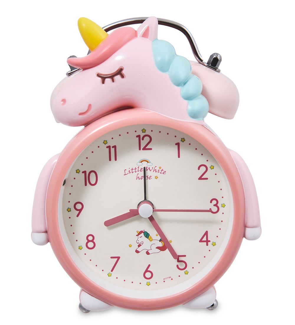 GAEM Art CL-68/3 Будильник «Единорог» коралловый