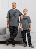 Костюм для мальчика Экипаж-1 Виотекс ГРАФИТОВЫЙ