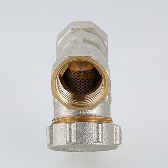 Фильтр сетчатый Valtec 3/4" ВР-ВР косой с заглушкой арт. VT.193.N.05