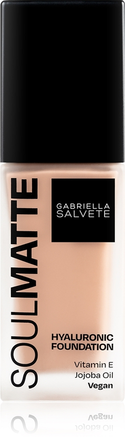 Gabriella Salvete SoulMatte - Долговечная тональная основа с матовым покрытием, 30 ml