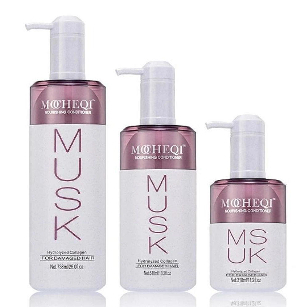 Кондиционер для волос Mocheqi Musk hydrolyzed collagen conditioner 518 мл