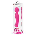 Розовый жезловый вибромассажер Curtis - 23,1 см.