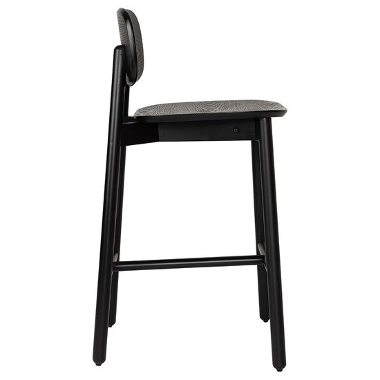 Стул барный saga, темно-серый