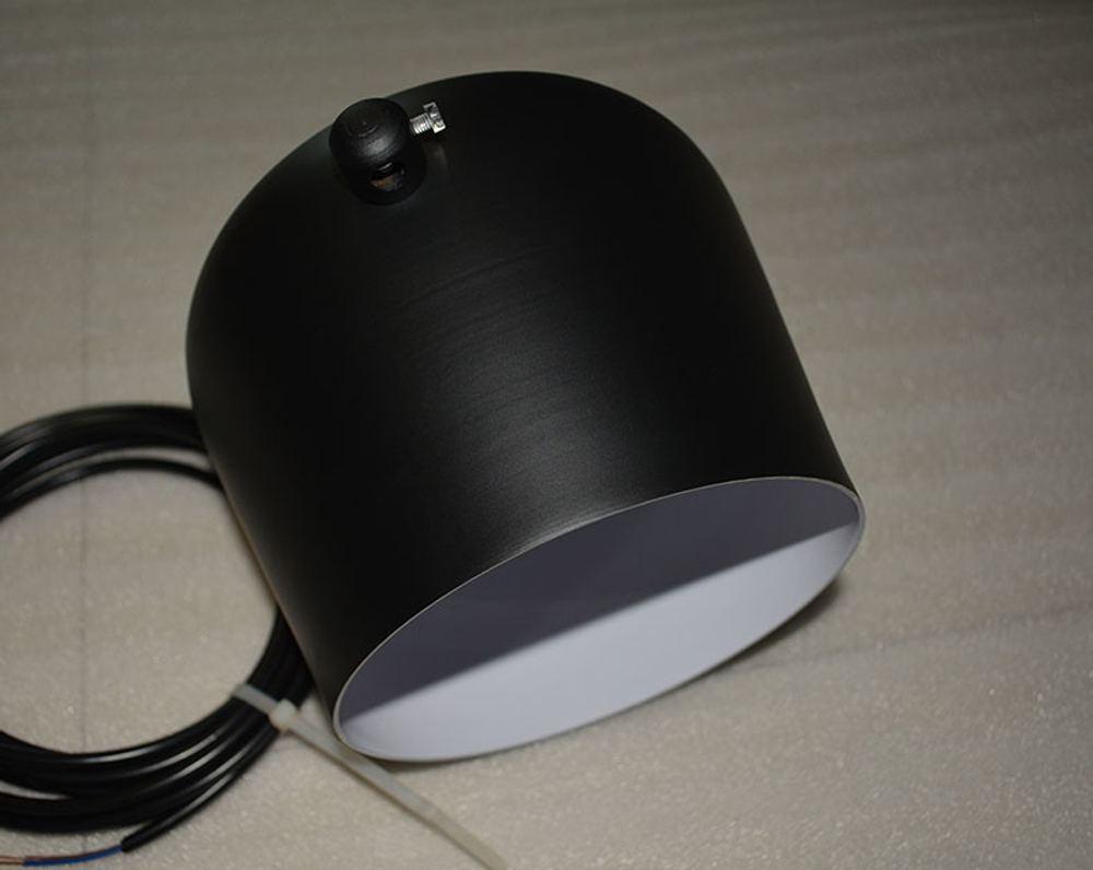 Pendant design lamp  AIM by Flos (1 lampshade ,  Black)