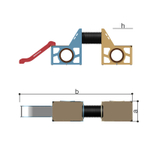 Детский игровой модуль с горкой Romana 115.24.00