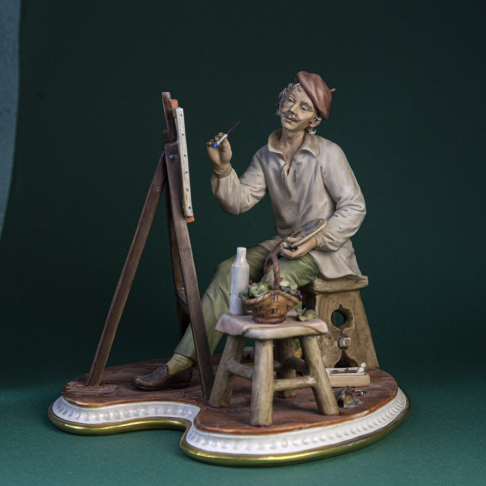 Фарфоровая мануфактура Capodimonte «Живописец»