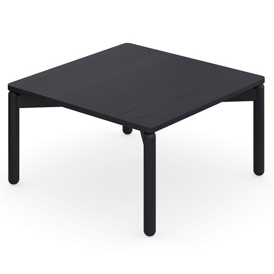 Столик кофейный saga, 75х75 см, темно-серый