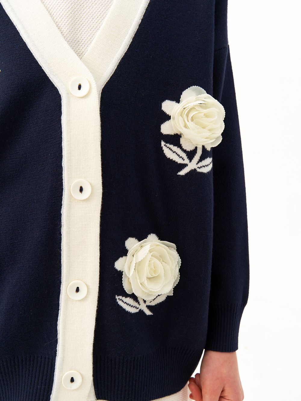 Кардиган для девочки AT1413 синий