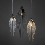 Pendant design lamp  Leaf by Loomiosa (Gold)