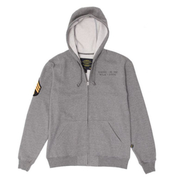Толстовка Hutton Alpha Industries (серая - h.grey)