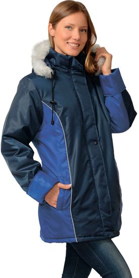 Куртка зимняя женская "Сириус-Карелия" (синий/василек)