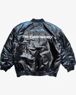 Бомбер Protocol Detroit I'm Two Sided черный