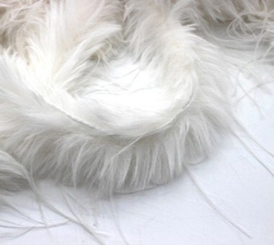 Кант меховой, ш. 10 см, белый