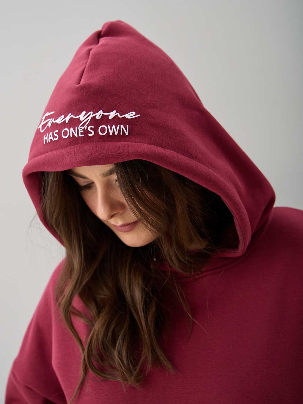 Костюм с брюками КБис-091/винный-п