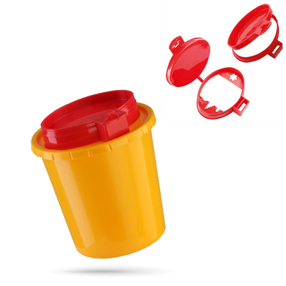 Контейнер д/сбора острого инструментария, 1,0л, кл. Б, универсал, КМ-Проект (МК-01), шт.