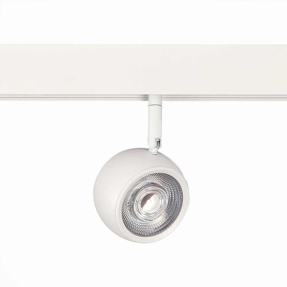 ST355.536.10 Магнитный трековый светильник Белый LED 1*10W 3000K 470Lm Ra&gt;80 36° IP20 L120xW50xH176 48V SKYLINE 48
