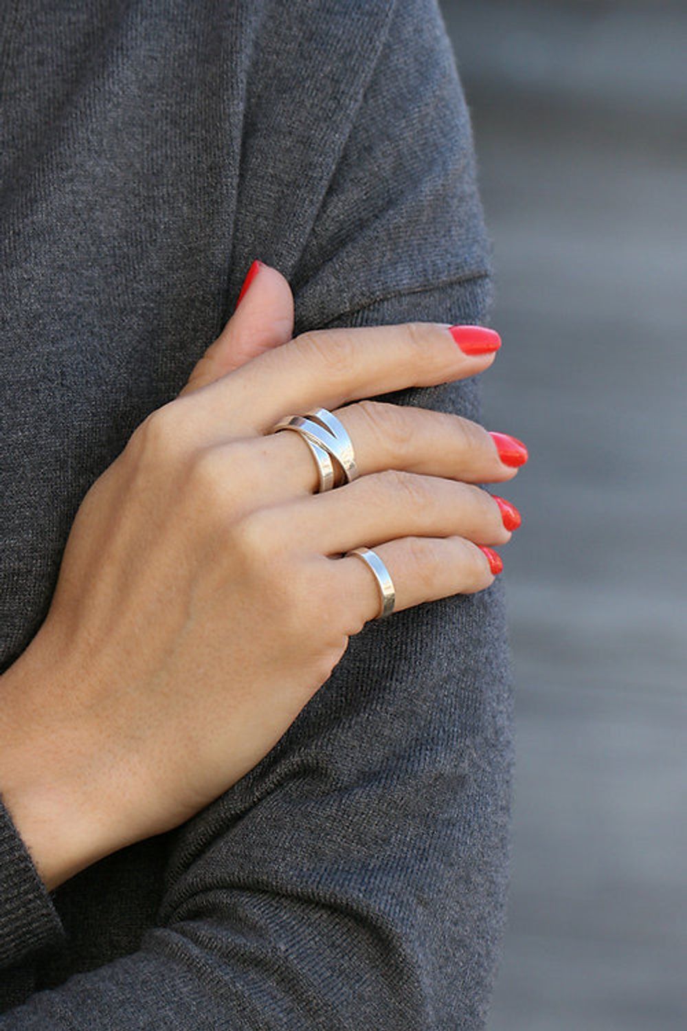 Кольцо базовое гладкое