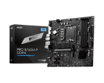 Материнская плата MSI PRO B760M-P DDR4 LGA1700 4xDDR4 4xSATA3 RAID 2xM.2 VGA HDMI DP mATX